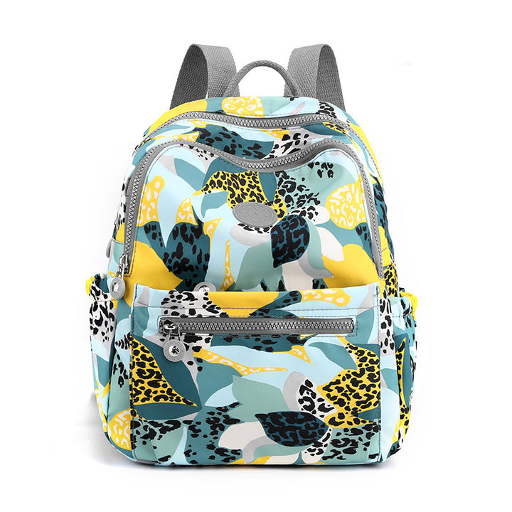 stylish backpack with fashionable floral pattern Bowlift