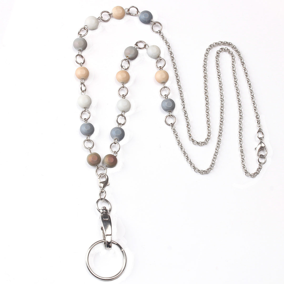 Beaded Keychain Lanyard Holder Bowlift