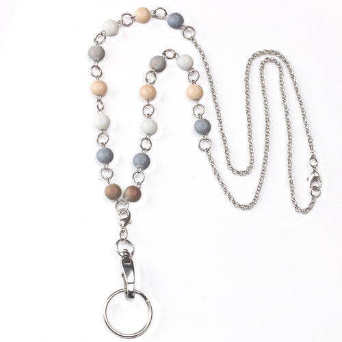 Beaded Keychain Lanyard Holder Bowlift