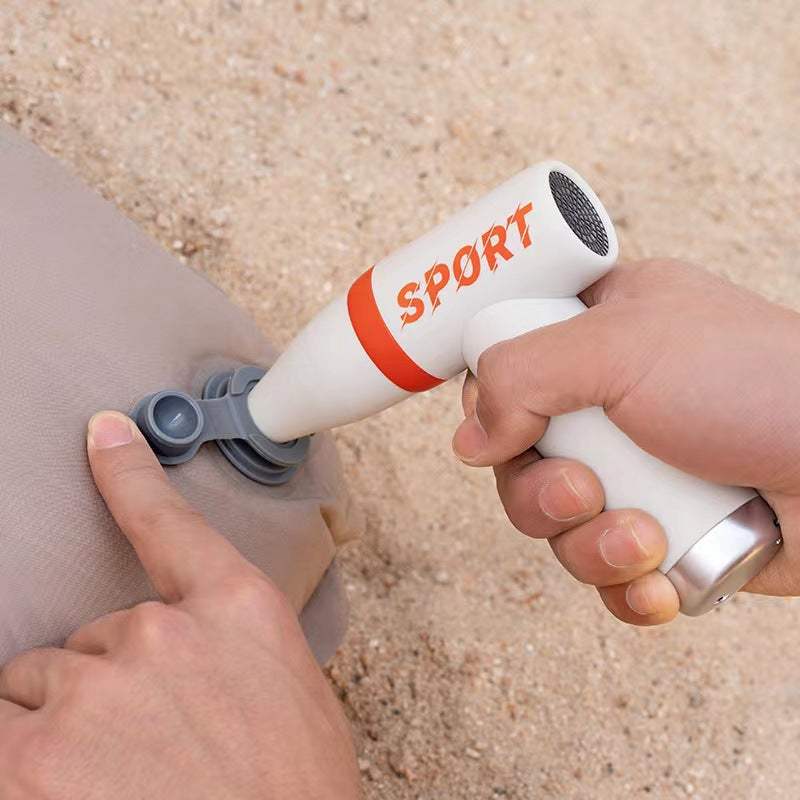 Women's portable sports fan with ergonomic handle Bowlift