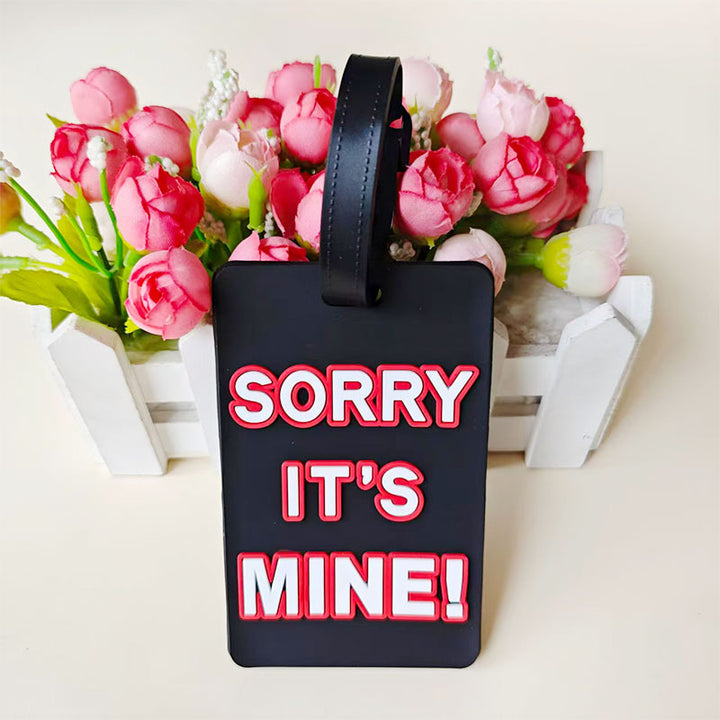 Unisex Fun Statement Luggage Tag Bowlift