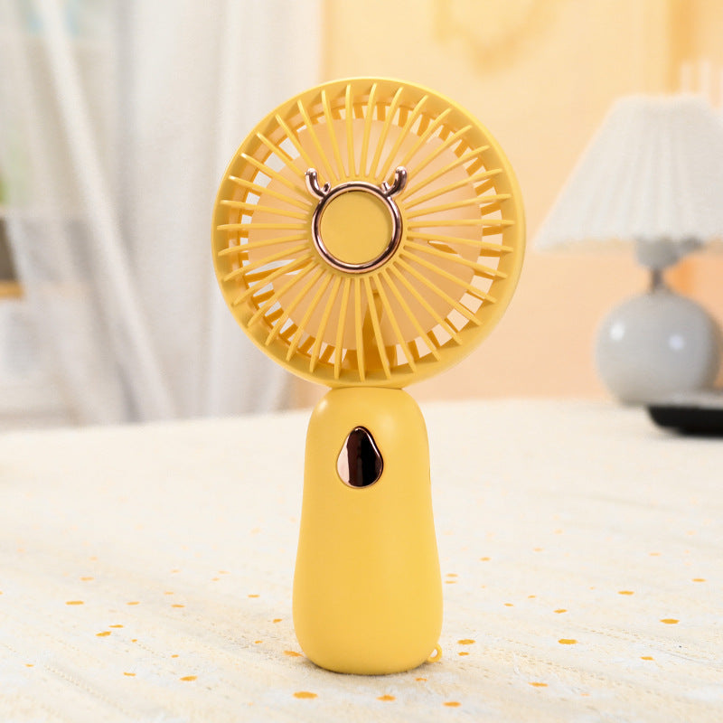 Ladies Portable Mini Fan with Cute Animal Design Bowlift