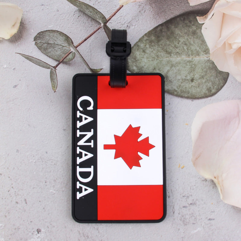 Patriotic Design Luggage Tag Bowlift