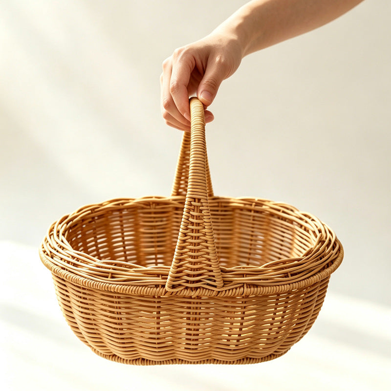 Woven Storage Baskets Set Bowlift