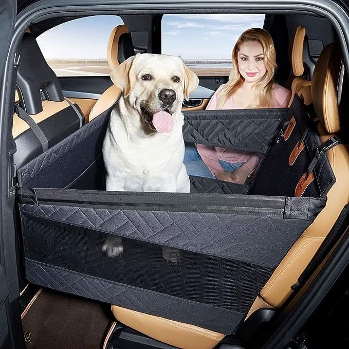 BowLift | Waterproof Dog Mattress with Memory Foam for Safe & Comfortable Car Protection
