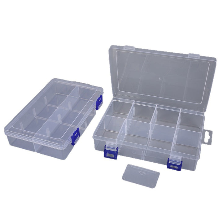 Clear Multi-Compartment Organizer Case Bowlift