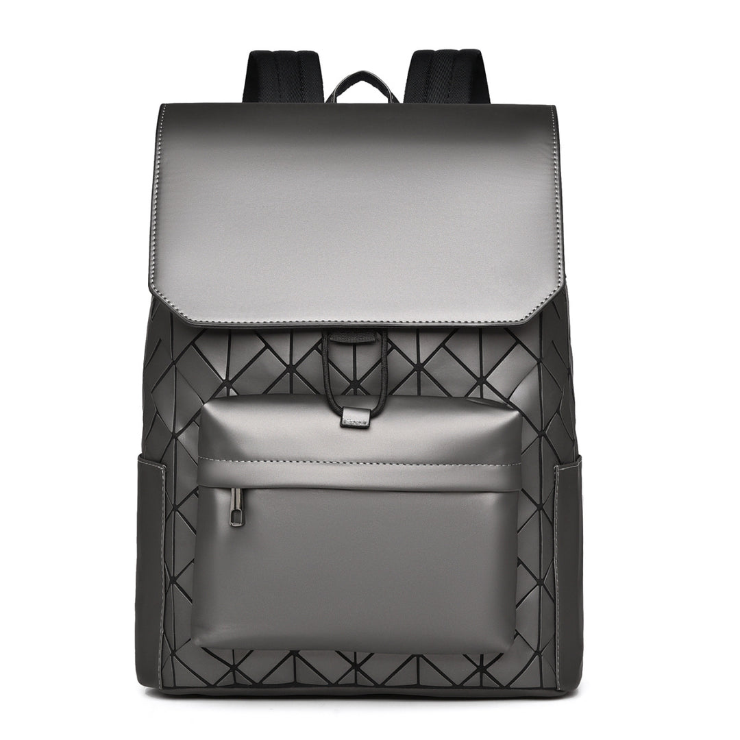 Stylish Geometric Pattern Backpack Bowlift