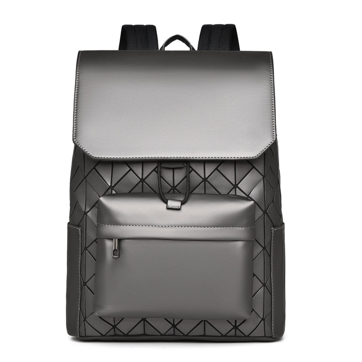 Stylish Geometric Pattern Backpack Bowlift