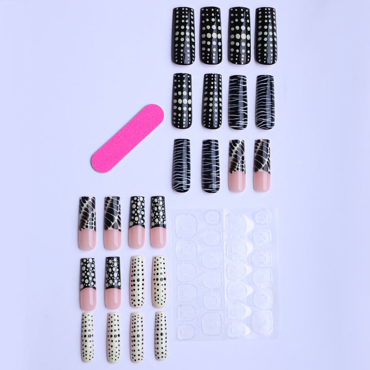 Artificial Fingernails in Creative Design with Modern Accents Bowlift