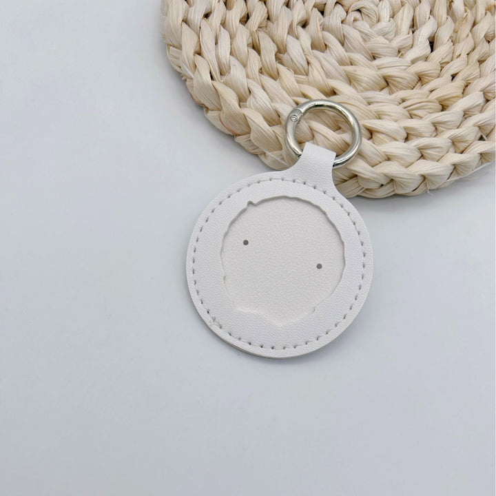 Personalized Leather Keychain Bowlift