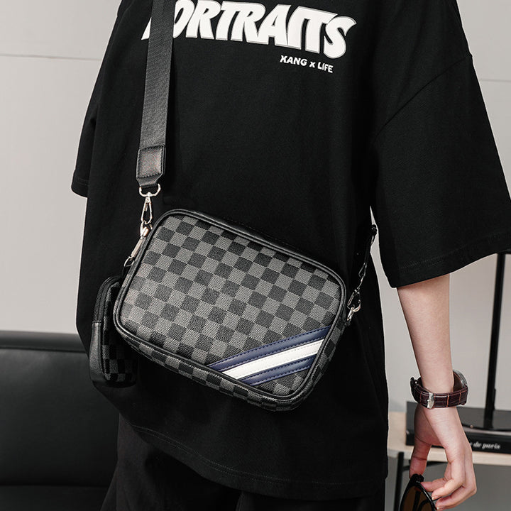 Multifunctional Crossbody Bag with Removable Small Bag Bowlift