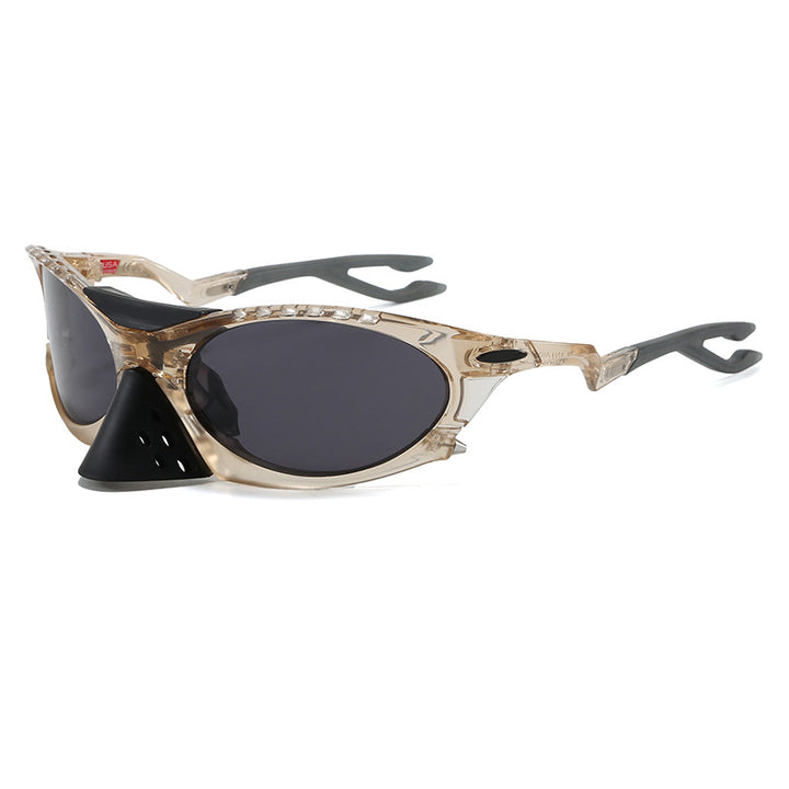Women's Sporty Outdoor Sunglasses with UV Protection and Ergonomic Design Bowlift