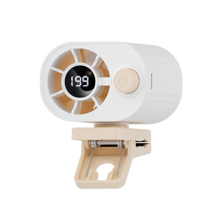 Unisex Clip-On Portable Cooling Fan Bowlift