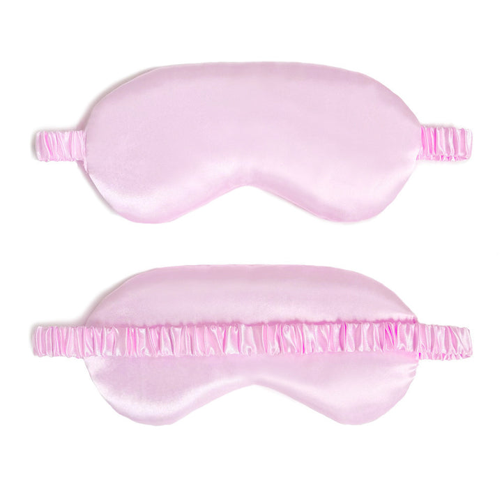 Women's ergonomic silk-like sleep mask with padded nose bridge and elastic strap Bowlift