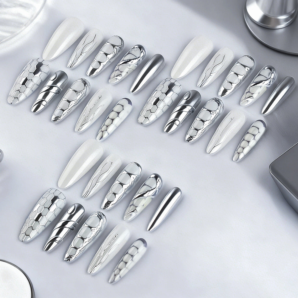Artistic Textured Nail Tips Bowlift