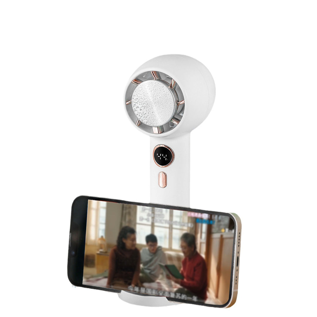 Women's Ergonomic Rechargeable Personal Cooling Fan Bowlift