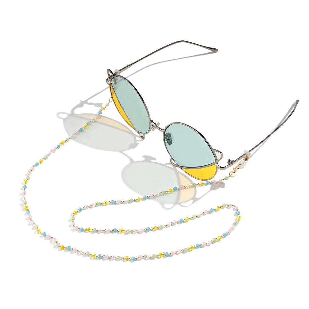 Artistic Beaded Eyewear Chain Bowlift