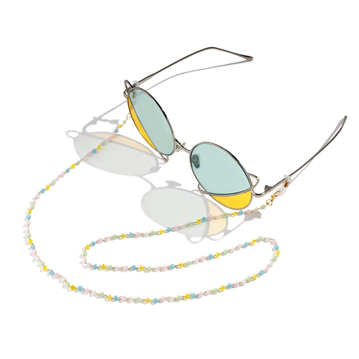 Artistic Beaded Eyewear Chain Bowlift