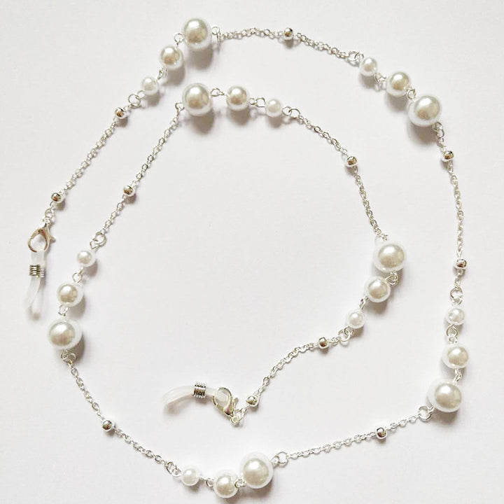 Elegant Pearl Bead Necklace Bowlift