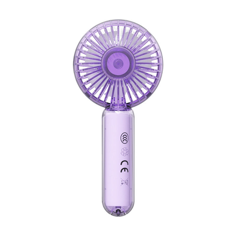 Women Portable Handheld Fan with USB Charging Function and Powerful Motor Bowlift