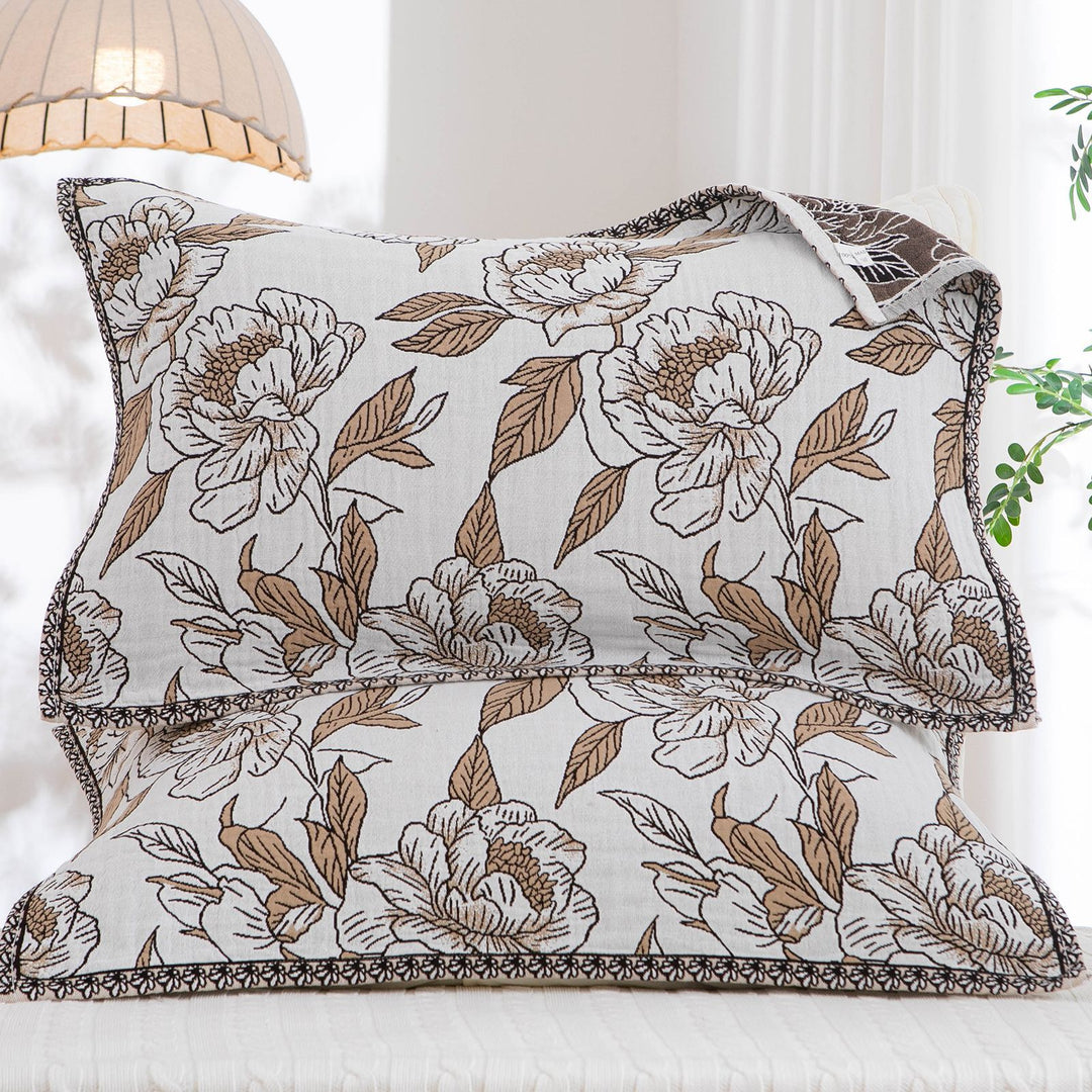 Women Decorative Pillow with Floral Pattern and High-Quality Cotton Bowlift