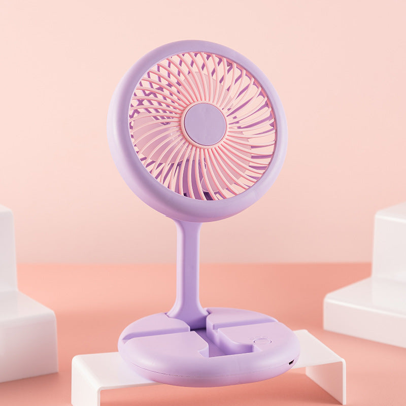 Women Portable Mini Fan with Adjustable Tilt Angle Bowlift