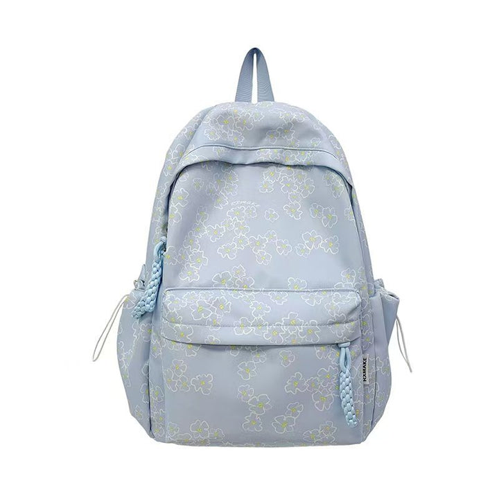 Floral Print Casual Backpack Bowlift