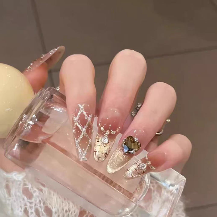 3D Decorative Press-On Nail Set Bowlift