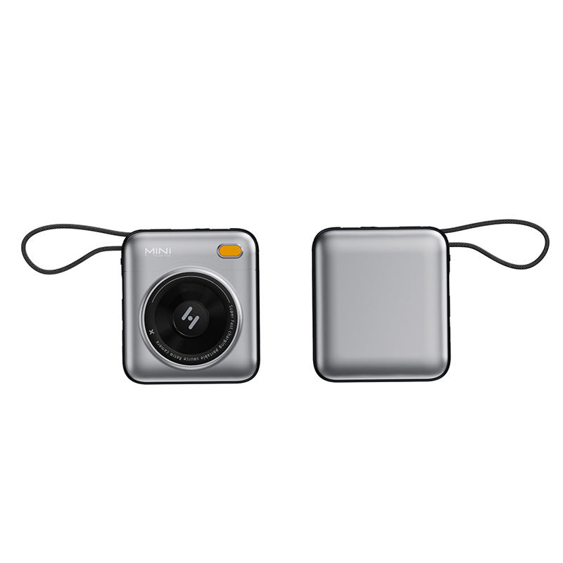 Compact instant camera with innovative filter and photo printing system Bowlift