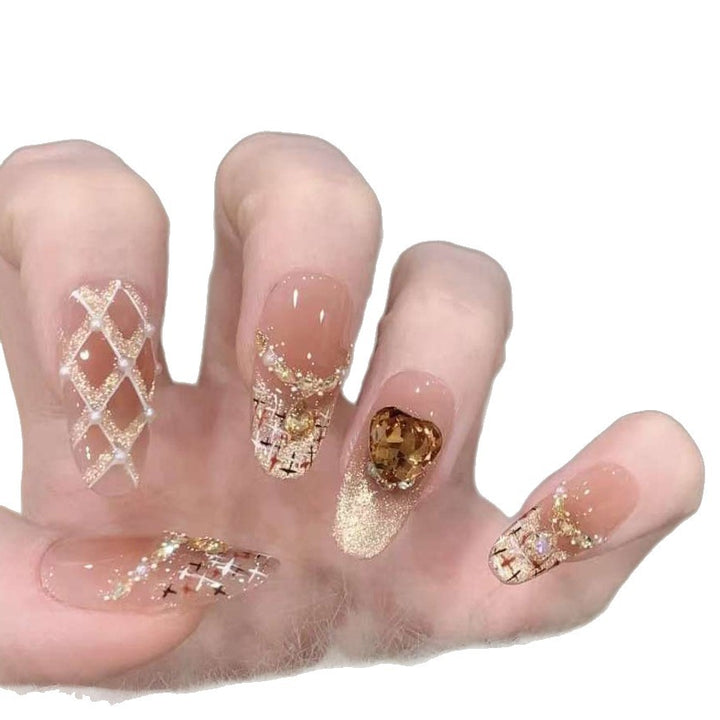 Luxury Decorative Press-On Nail Extensions Bowlift