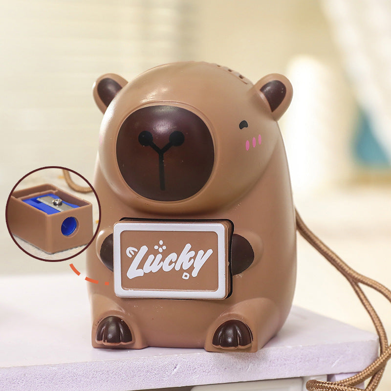 Portable Mini Sharpener In Cute Animal Design Bowlift