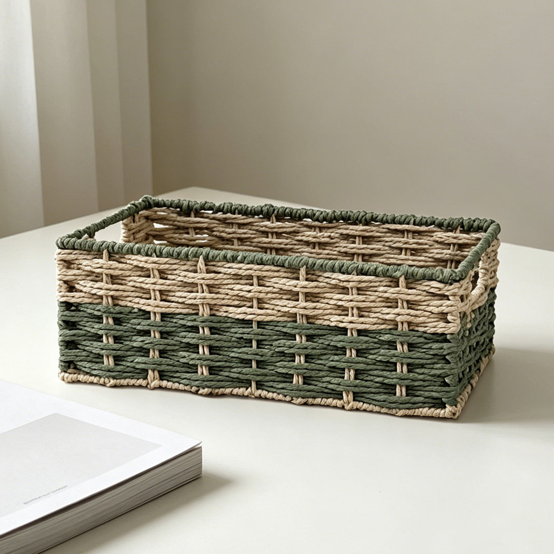 Handcrafted storage basket in natural design Bowlift