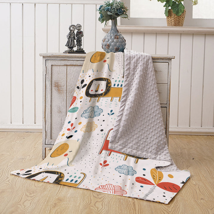 Women’s cuddly blanket in dinosaur design Bowlift
