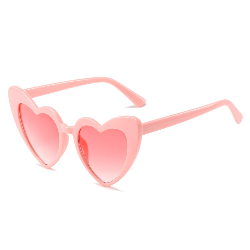 Heart-Shaped Fashion Sunglasses Bowlift