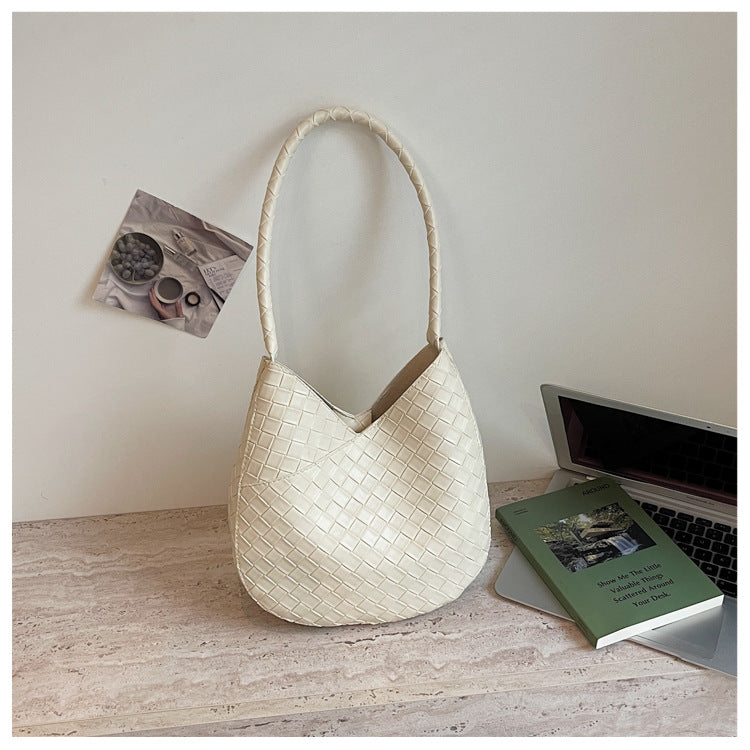WoWoven Leather Hobo Bag Bowlift