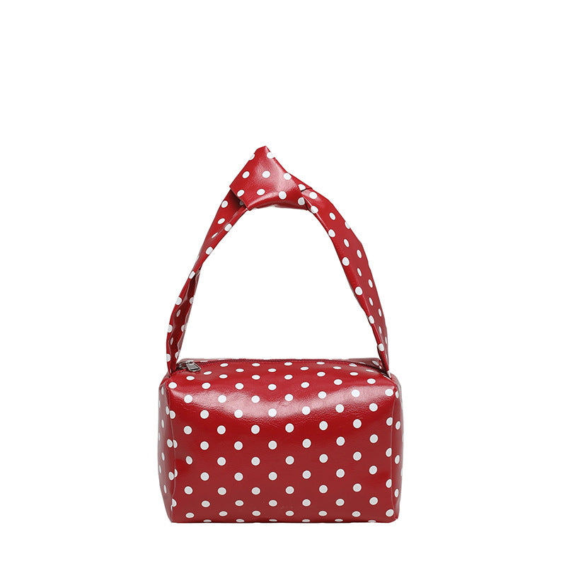 WoChic Polka Dot Mini Handbag Bowlift