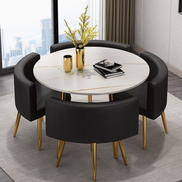 Modern Dining Table Set Bowlift
