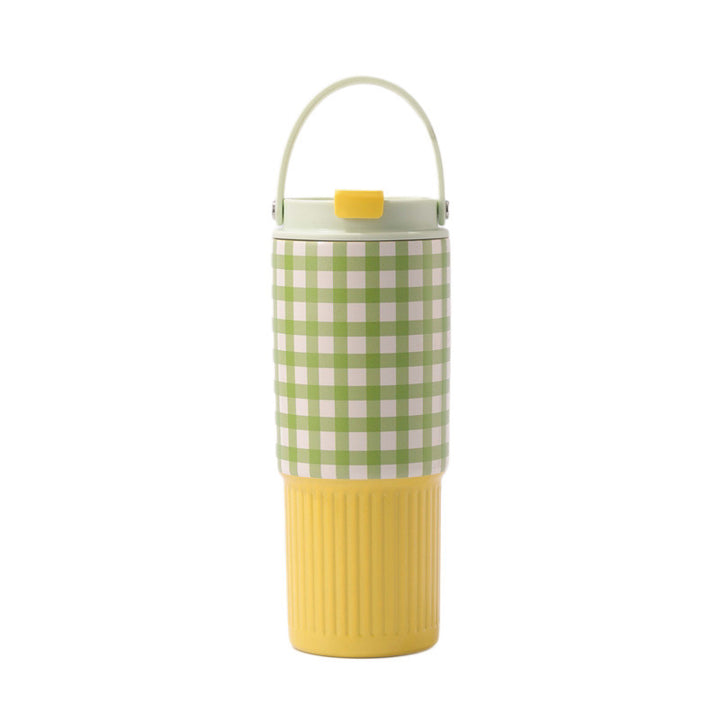 Women's Insulated Drinking Cup with Practical Handle Bowlift