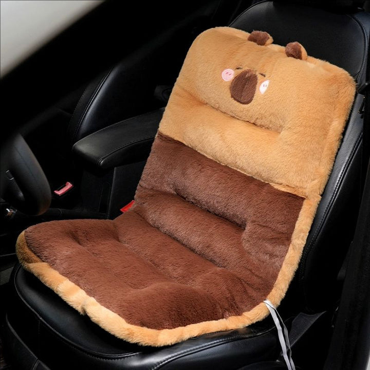 Plush Neck Support Pillow with Animal Design Bowlift
