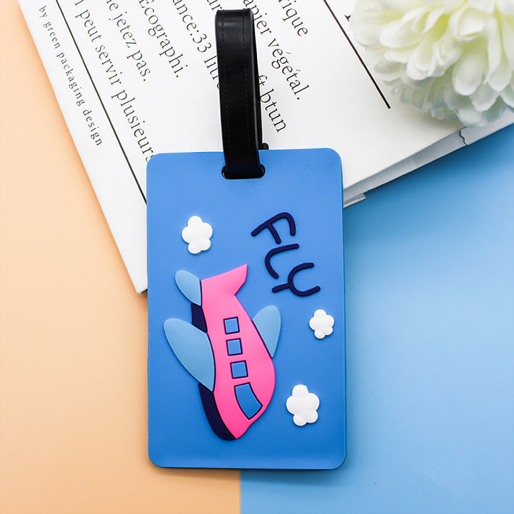 Unisex Luggage Tag in Creative Airplane Design Bowlift
