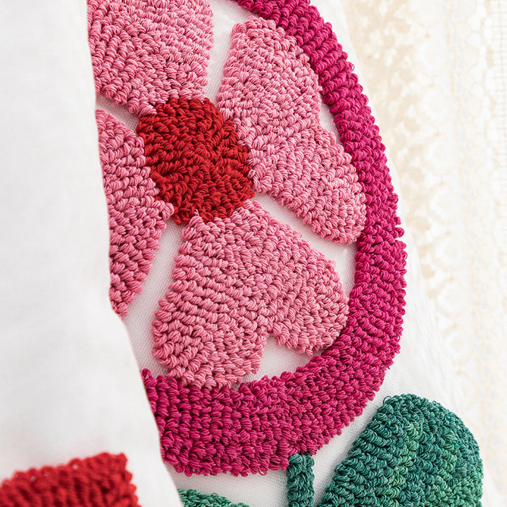 Women Decorative Pillowcase with Heart Pattern Bowlift