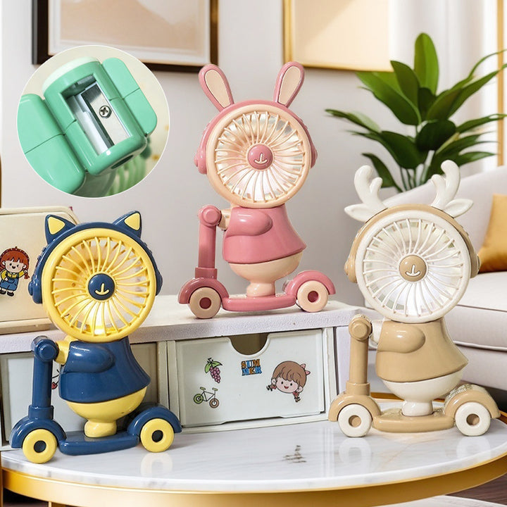 Ladies USB fan in creative animal design Bowlift