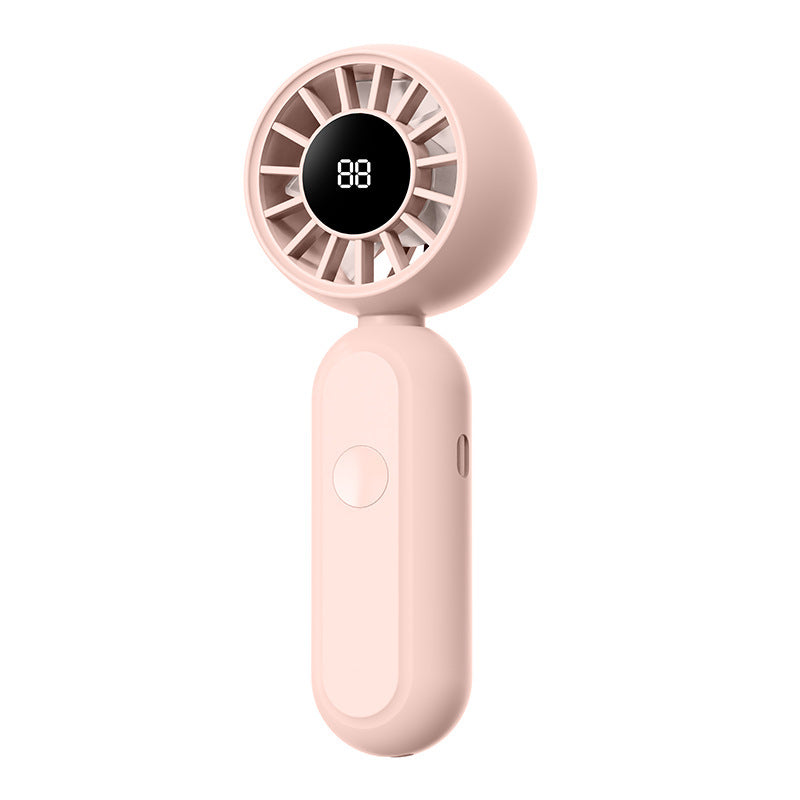 Ladies Portable Hand Fan with Digital Control Bowlift