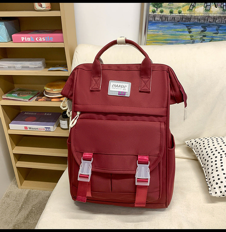 Multi-Functional School Backpack with Adjustable Straps Bowlift