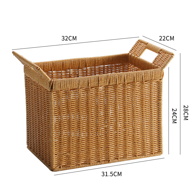 Unisex Versatile Storage Basket with Practical Handling Bowlift