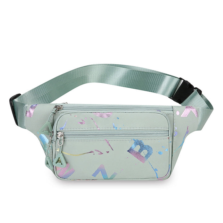 Trendy Graphic Design Waist Bag Bowlift