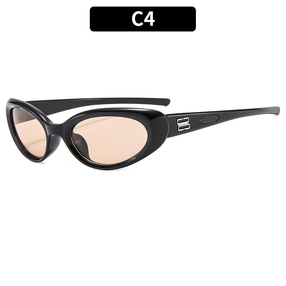 Futuristic Cat-Eye Sunglasses