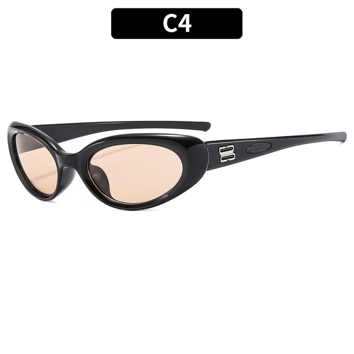 Futuristic Cat-Eye Sunglasses