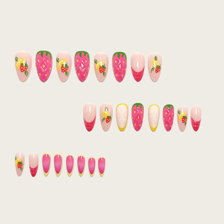 Creative Art Nails with Cheerful Fruit Design Bowlift