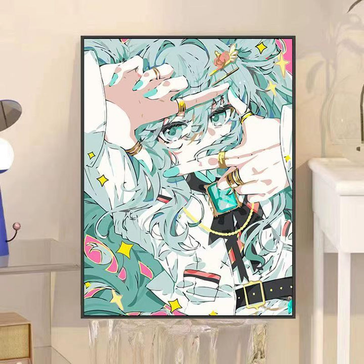 Anime-Inspired Decorative Wall Art Bowlift